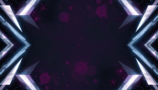 modern geometric pattern in an abstract style on a deep purple background. the effect is mysterious and enigmatic, creating a sense of intrigue and fascination