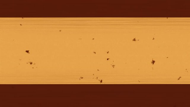 4k Filmy dust and grain opening animation for the cinematic video, opening shot of the film. 