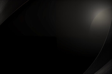 A sleek, modern black abstract background with subtle light gradients ideal for design projects.