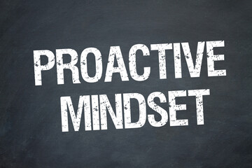 Obraz premium proactive mindset 