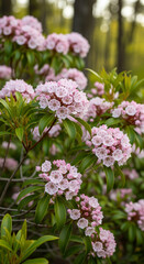 Obraz premium Mountain Laurel (Kalmia latifolia)