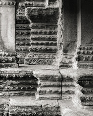 Obraz premium Ancient temples of the abandoned city of Angkor, near the city of Siem Reap, Cambodia