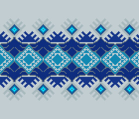 geometric ethnic pattern vector design