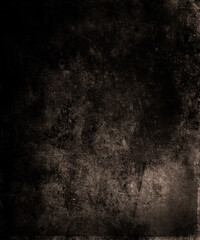 Obraz premium Grunge dark brown background, old wall, vintage texture, space for your design