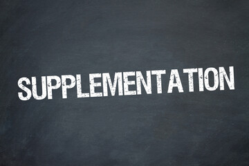 Obraz premium Supplementation 