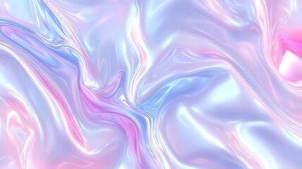 Obraz premium A soft gradient holographic background featuring glowing elements and a futuristic aesthetic in high resolution.