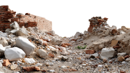 Ruins of Ages: Witness the passage of time and the enduring spirit of history through this weathered, detailed view of architectural ruins. Evoking a sense of nostalgia and strength.