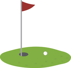 ゴルフ　グリーン