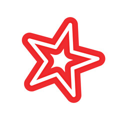 Obraz premium Neon-colored stars. Vector. Decoration. Tanabata. Weaver Festival.