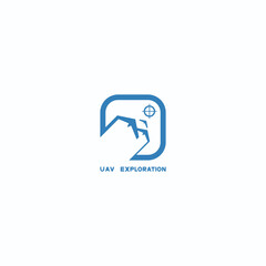 
  Flying camera, transportation gadget, robot dron Isolated vector icon. Flat illustration