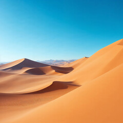 sand dunes in the desert