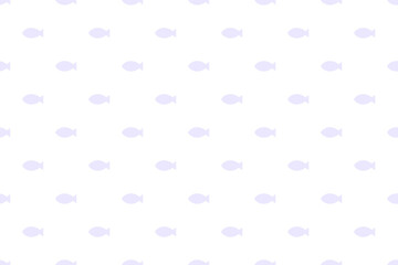 お魚ドットパターン紫