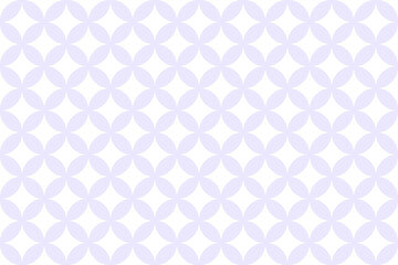 丸レトロ柄パターン2紫