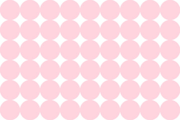 丸色パターンピンク