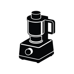 Food processor kitchen item Vector illustration