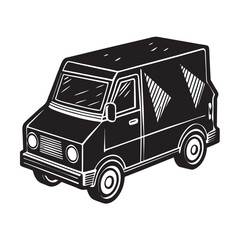 vector-of-silhouette-of-mail-truck-on-the-white-ba (1).eps