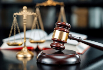 gavel and books wallpaper
