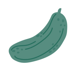 Whole, fresh cucumber resting horizontally, featuring a textured skin with unique spots and lines, embodying healthy eating habits and promoting a vibrant vegan lifestyle