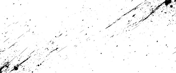 Vector abstract black grunge watercolor effect ink stroke art background	