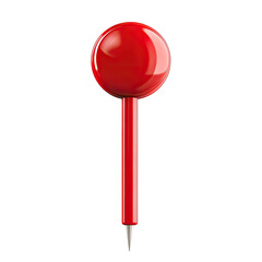 Red round-top pen