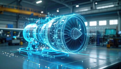 Digital Jet Engine Design: Innovation in Aerospace Engineering