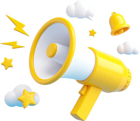 3D 스피커 알림 아이콘