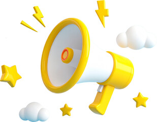 3D 스피커 알림 아이콘