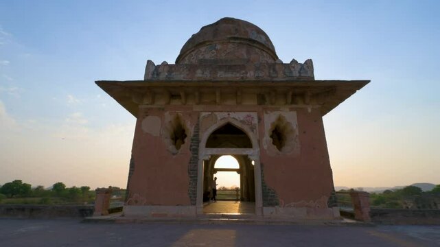 Jahaz Mahal or Ship Palace in Mandu, Madhya Pradesh, India
