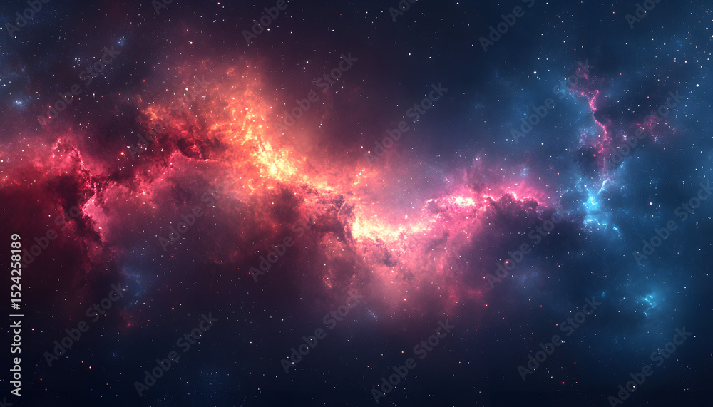 Canvas Prints abstract space background