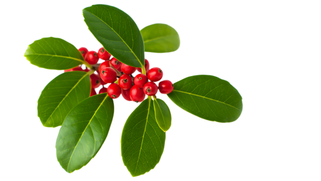 Holly berries festive foliage christmas, christmas-tree, snowman christmas, gifts christmas, abstract, background, ball, bell, bow,, photo background, Holly Branch with Berries and Leaves on Black