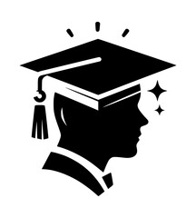 Graduate student profile icon education success