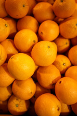 Fresh Oranges Close-Up