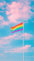 pride month sky that show the color of pride month colors of love 