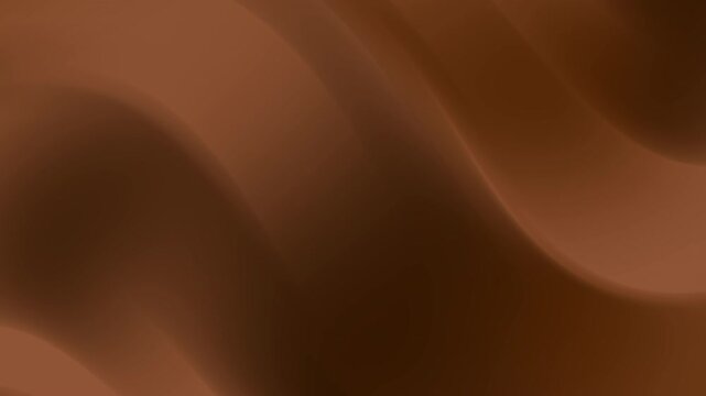 Abstract brown background with smooth, flowing waves. Shades of brown create a seamless texture.