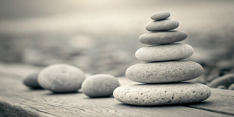 stones on the beach