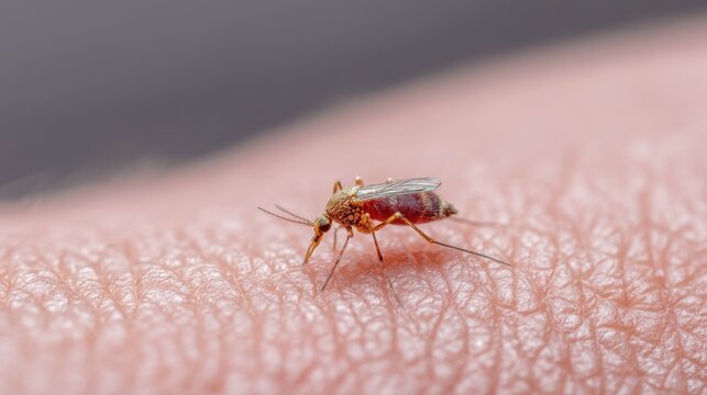 Visual of Insect Sting Penetrating Skin Layers