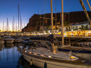 Abend in Puerto Mogan, Gran Canaria