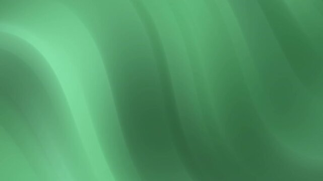 Abstract green background with soft, flowing curves and subtle variations in shade creating a calming and serene atmosphere.