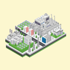 Sustainable Industrial Complex Green Energy Integration and Eco-Friendly Manufacturing
