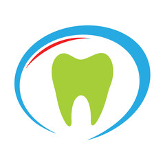 Dental Care Tooth Logo Vector Dentist Clinic Logo Vector Art.