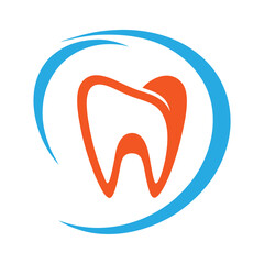 Dental Care Tooth Logo Vector Dentist Clinic Logo Vector Art.