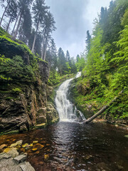 Mountain Symphony The Power and Grace of a Waterfall