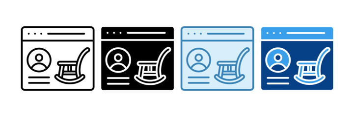 Retirement Account Icon Set Multiple Style Collection