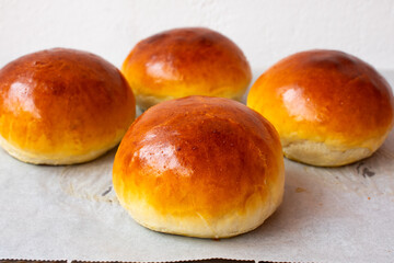 Pan brioche para hamburguesas