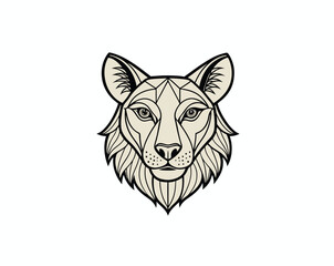 Fototapeta premium Wildlife Animal Vector Icons Set on White Background Jungle and Safari Animals Vector Illustration