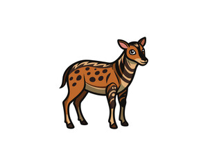 Wildlife Animal Vector Icons Set on White Background
Jungle and Safari Animals Vector Illustration