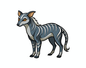 Wildlife Animal Vector Icons Set on White Background
Jungle and Safari Animals Vector Illustration