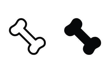 Bone icon. for mobile concept and web design. vector illustration