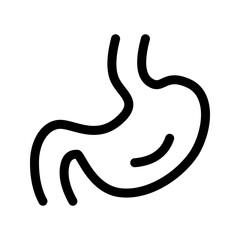 Stomach icon. symbol for mobile concept and web design. vector illustration