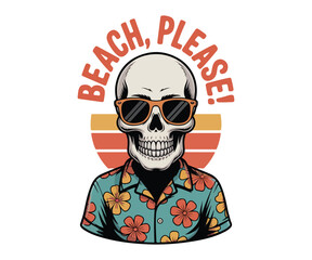 Art & Illustration.Bright and fun summer vibes t-shirt design featuring tropical elements, bold colors, and a relaxed, beachy feel — perfect for sunny days and vacation wear.